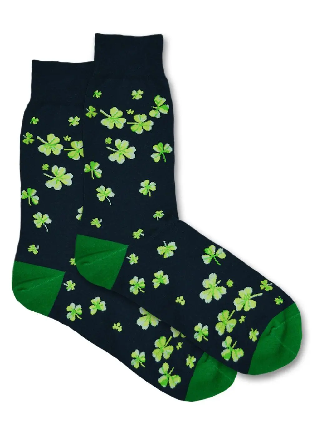 Men's Navy Shamrock Socks
